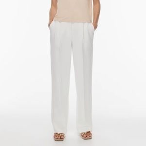 Aritzia effortless pants in light birch
